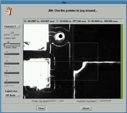 dark field illumination shows componetn feature edges