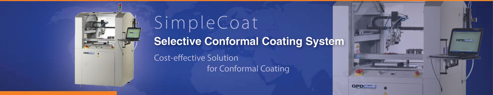 SimpleCoat selective conformal coating system - cost-effective solution for conformal coating